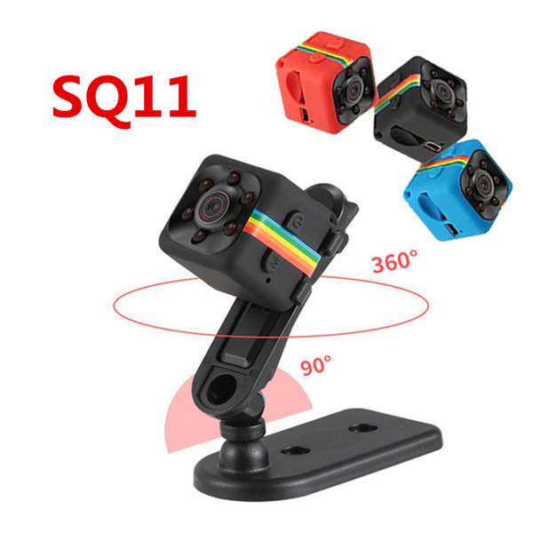 SQ11 Mini DVs Camera HD 1080P Night Vision Camcorder Car DVR Infrared Video Recorder Sport Digital Camera Support TF Card DV Camera
