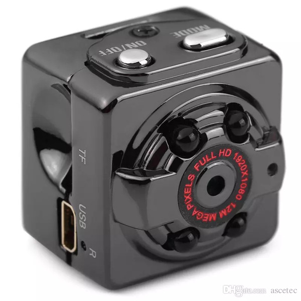 Full HD MINI Camera 1080P Night Vision Outside Nanny Micro Cam Motion Detection Digital Camcordor Recorder SQ8