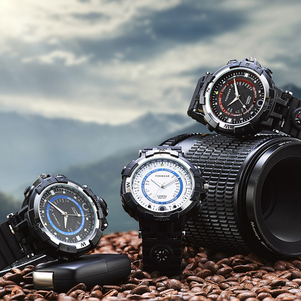 2017 Sport Camera Wifi watch Mini P2P WiFi IP Camera Pocket Built 8G Bicycle Video Recorder wifi Watch Fox8