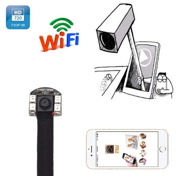 Night Vision 1080P Mini WiFi IP Camera,90 Degree 5.0MP Smallest Motion Action Camera For Home Safety Drone Camera Support Android IO