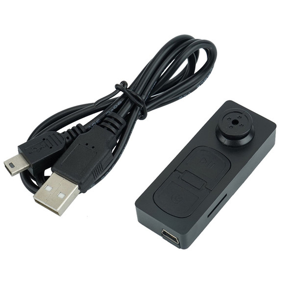 720P Mini Button Body Camera Wearable DVR Nanny Cam Portable Camcorder Button Shape Video Recorder Mini Security Camera