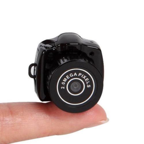 2016 Smallest Camera Mini Camcorder Micro Pocket Audio Video Recorder Portable DVR Digital DV HD Web Cam 2MP 720P JPG AVI Y2000