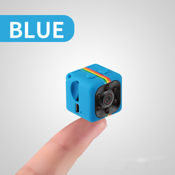 SQ11 Mini Camera HD Camcorder Night Vision 1080P Aerial Sports Mini DV Voice Video Recorder Black Blue Red Support 32G TF Card