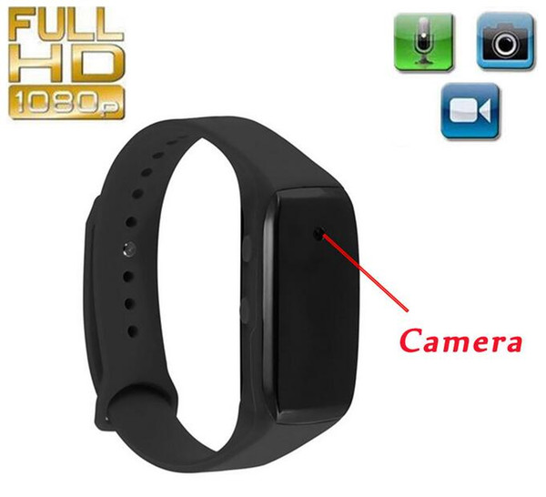 2017 New Wearable Bracelet Camera HD 1080P Life Video Recorder Wristband Mini Camcorders Support Micro SD Max 32GB