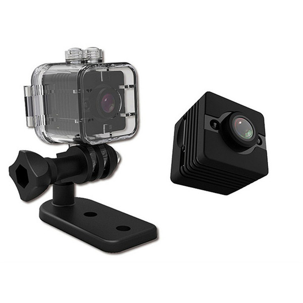 SQ12 Mini Camera with Shell HD 1080P Mini Camcorder Car DVR Motion DV Recorder Night Vision Video Micro Camera Mini cpy cam DHL