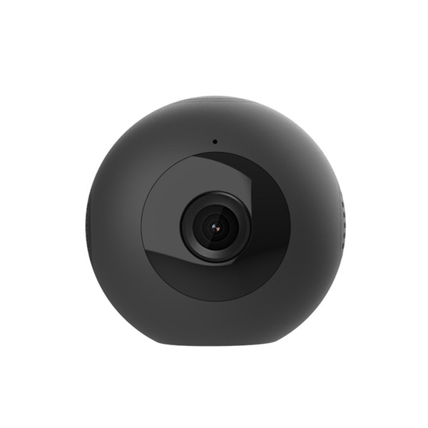P2P WIFI Mini IP Camera Spherical Home Office Security Surveillance Nanny Camcorder HD Wireless Night Vision Baby Monitor DV Camera(Black)