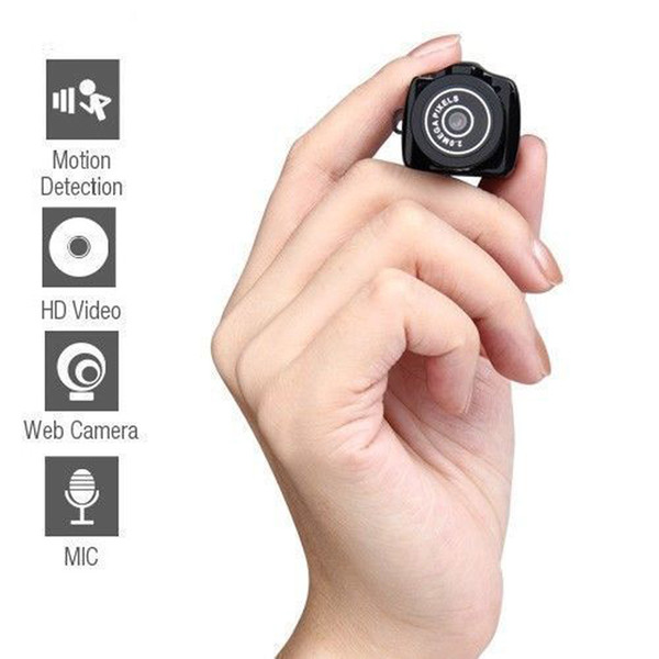 Y2000 Mini Camera Smallest Pocket Camera Mini DV Recorder Micro DVR Video Camera Portable Webcam With Keychain