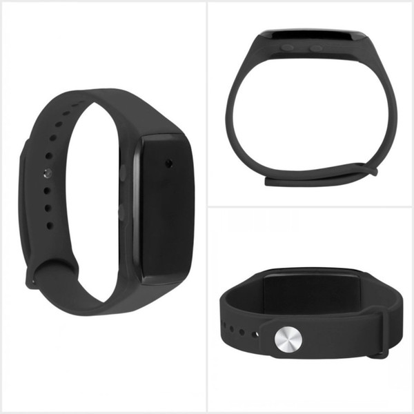 HD 1080P Smart Watch Rubber Bracelet Super Camera Mini Video Recorder Security DVR Portable Camcorder New Mini Wearable DVs Free Shipping