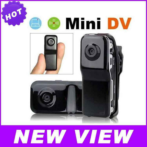 New Arrival Portable Sports Video Mini DVR Recorder Camcorder Camera MD80 With Bracket Clip Free Shipping