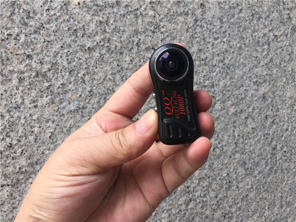 HD 1080P Micro Camera Portable DV H.264 Motion Detection Mini Camcorders 185 Degree Ultra-Wide Angle Surveillance Cameras QQ7