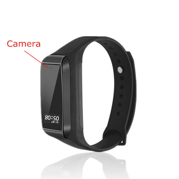 K68 Mini Camera Smart Band Action Camera HD 1080P Mini Camcorder Wristband Secret Camera Sports Micro Kamera Pedometer Bracelet