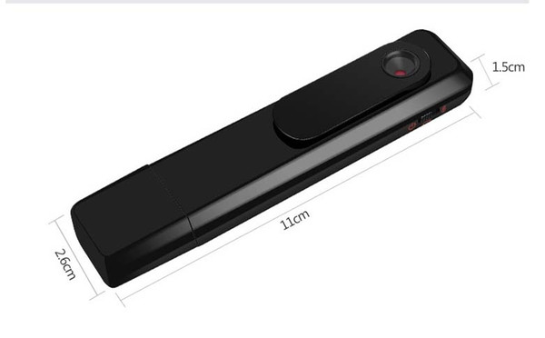 HD Mini Pocket Video Recorder Pen Camera Portable Tiny Video Voice Camcorder DV WIDE Degree Black in stock