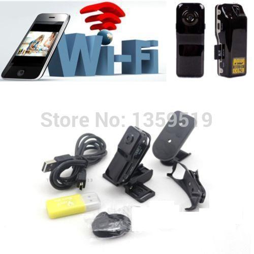 WIFI P2P Mini IP camera MD81 Wireless surveillance CCTV Network camera Video Record mini Camcorder Voice Recorder in retail package 20pcs