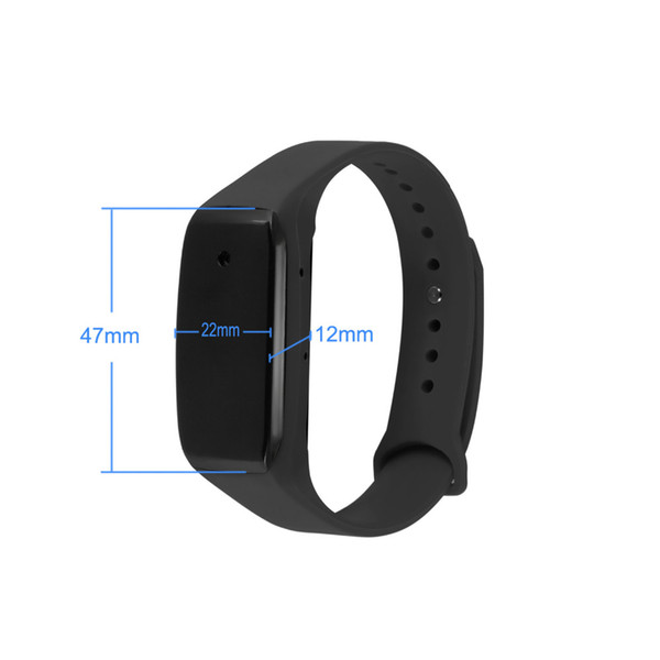 HD1080P Video Bracelet Camera Mini Secrect Invisible Camcorder 135 Degree Wide Angle Sport Wristband Recorder with Mic Micro Cam