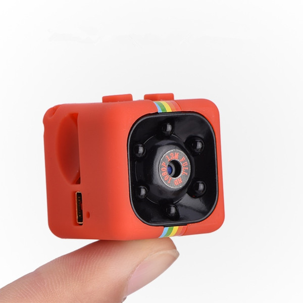 SQ11 Mini Camera HD 1080P Portable Small Camera Pocket Mini DVs Support Motion Detection for Home Surveillance Nanny Camera With Package