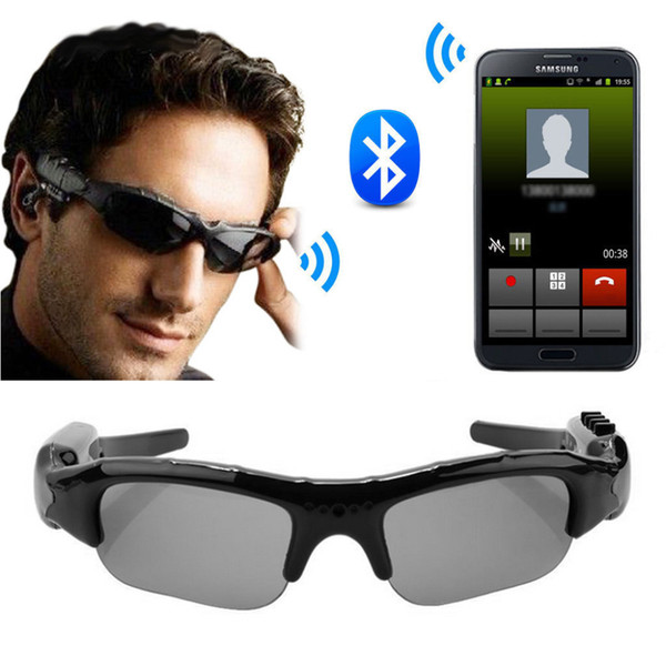 HD Sunglasses Camera Mini Camcorder Eyewear MP3 player 120 degrees Sports Glasses Support TF Card For Car Driving Sports