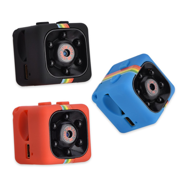 32GB SQ11 Mini Camera HD 1080P Portable Small Camera Pocket Mini DV Support Motion Detection for Home Surveillance Nanny Camera With Package
