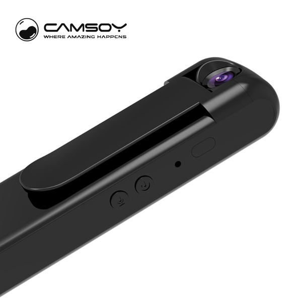 Camsoy Pen Camera Full HD 1080P DVR Small Camera With MP3 Music and Voice Recording 180 Degrees DVR