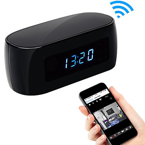 Z16 HD 1080P Night Vision Wireless WIFI Electronic Clock Camera IP Remotely Monitor P2P CCTV Cam for Home Security mini camera