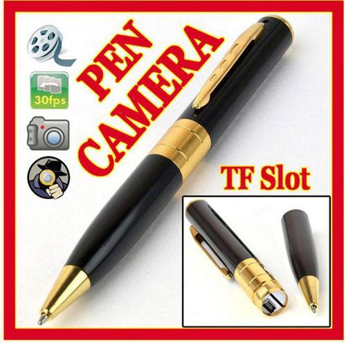 Pen Camera audio Video Recorder Ball Pen mini camcorder DVR 720*480 1280*960 HD mini pen camera silver/black in retail box