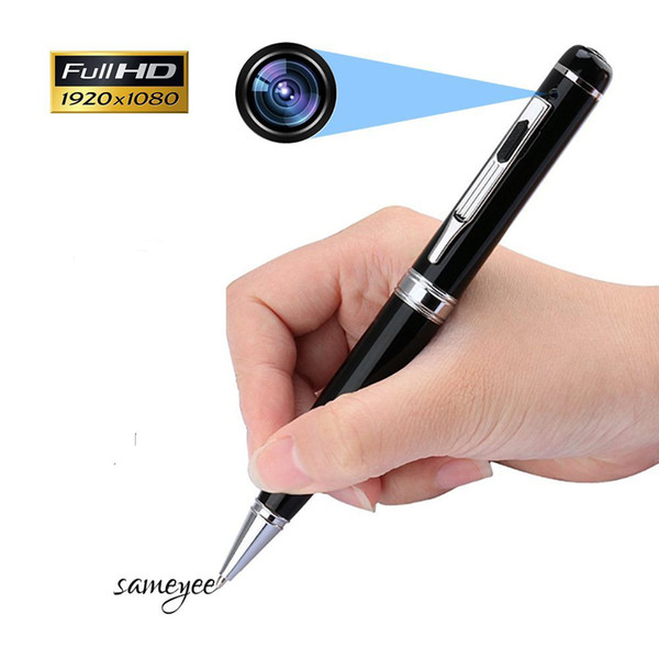 Pen HD 1080P Mini DVR, Portable Video Recorder Camcorder Support micro SD card Black