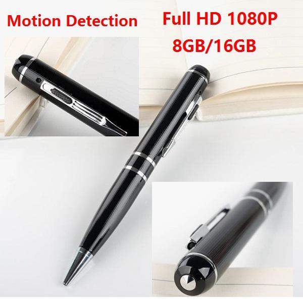 Full HD 1080P Pen DVR H.264 mini pen camera 8GB 16GB Mini DV Video Recorder With Motion Detetction HDMI Port