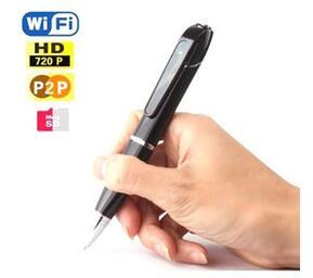 720p mini pen wifi camera Wireless camcorders Wifi IP Pen recorder Supports iOS Android Phone