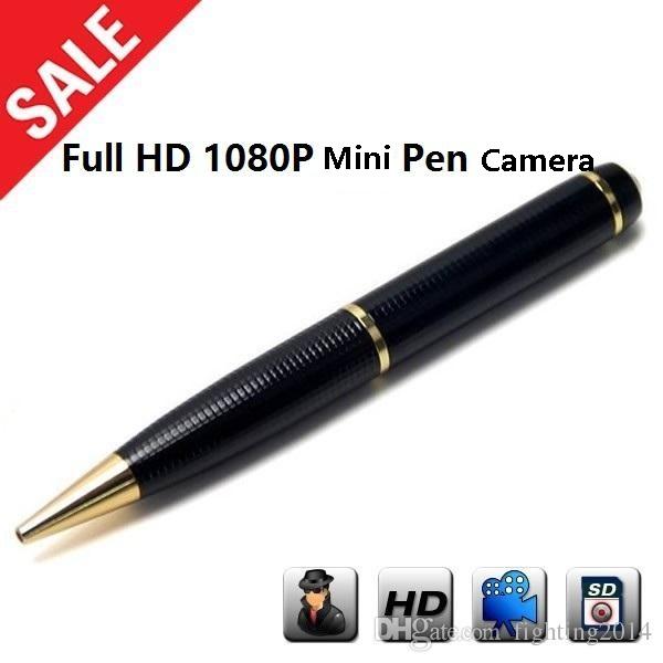 Full HD 1080P pen camera Ball Point pen DVR mini camcorder audio video recorder in retail box