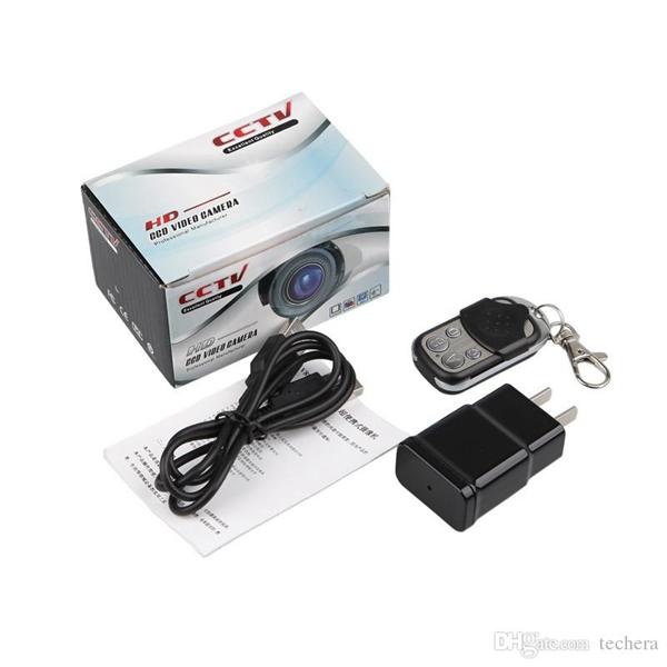 Full 1080P usb Charger Camera Remote Control Plug Mini DV DVR with Motion Detection AC Adapter charger Pinhole Camera