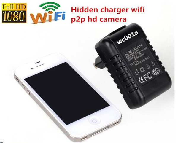 HD 1080P WIFI Wall Charger Camera A1 Camera Motion Detection H.264 Video Recorder MINI Camera Support TF Card UP TO 32GB
