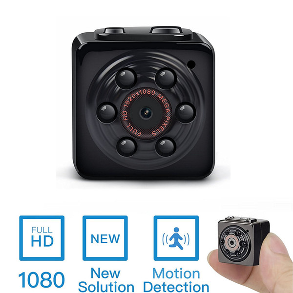Mini Camera 1080P Portable Voice Video Recorder Camera with Night Vision,Motion Detection,Indoor/Outdoor Use