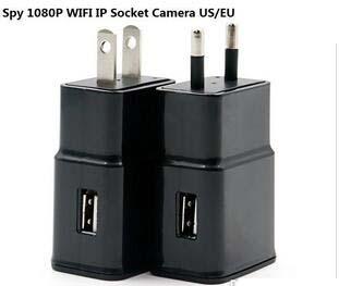 Wireless WIFI AC Wall Charger Home Monitor Security dvr with AC220V power supply for android and IOS Max 32GB