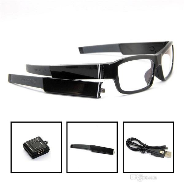 Remote control 1080P Glasses camera glasses DVR pinhole camera changeable battery Digital Video Recorder Eyewear no hole mini Camcorder