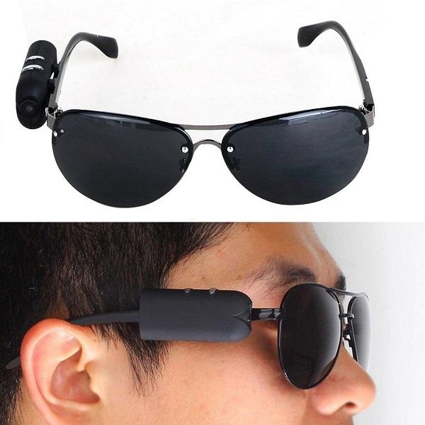 Wearable Eyewear pinhole camera HD 720P Digital Frame SUNGlasses Mini DV DVR Camera Sunglasses video recorder camera support TF card