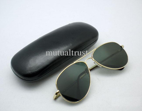 Anti-Track Rearview sunglasses UV Protection Anti UV Sunglasses pilot sunglasses Rear view Mirror Glasses with protection box