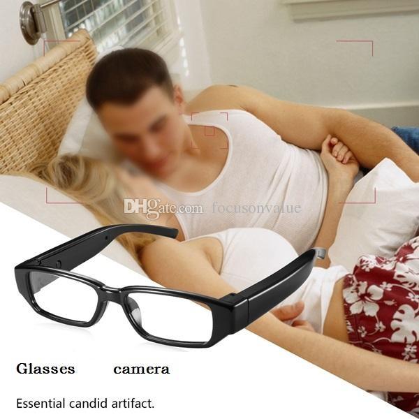Full HD 1080P Glasses Camera No Hole Sunglasses DVR mini Camcorder Digital Video Recorder Eyewear camera MINI DV Support TF Card