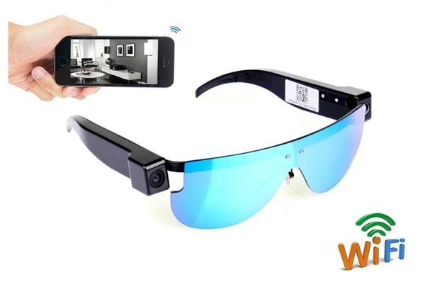 WIFI sunglasses Camera HD 720P mini IP camera Glasses Eyewear Camera Video Recording wireless Security surveillance Network Cam