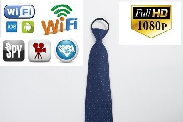 WIFI Necktie mini IP camera Full HD 1080P P2P Tie camera wireless surveillance Body Worn camera mini audio video recorder