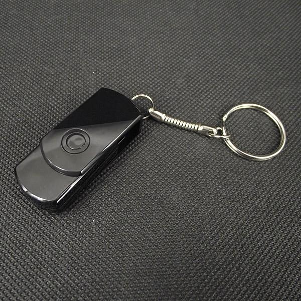HD 1280*960 USB Disk Camera Mini DVR With Motion Detector Keychain USB Flash Drive mini Audio Voice Recorder in retail box dropshop