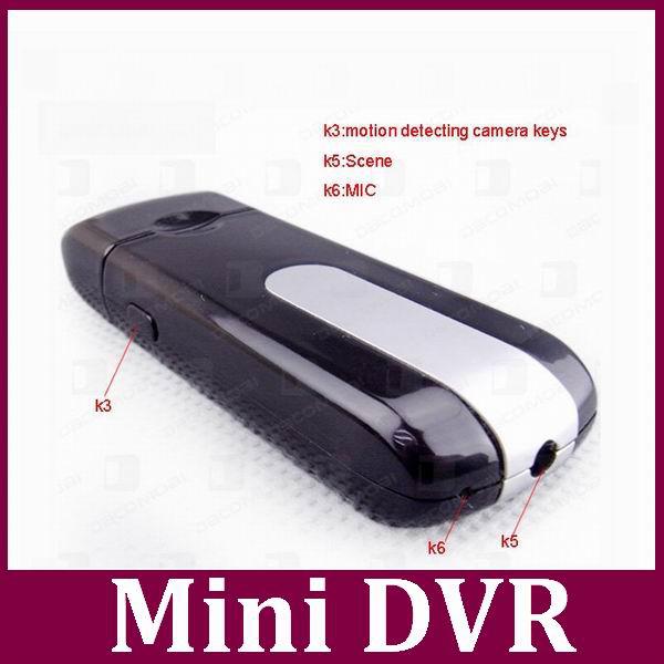 Mini Camcorder USB Flash Disk Mini Camera with Motion detection 720*480AVI high quality mini DV Vidoe recorder