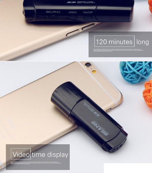 1080P USB Disk Camera Infrared night Vision Full HD U disk DV DVR Mini Camcorder USB Flash Drive DVR mini Video Recorder U838