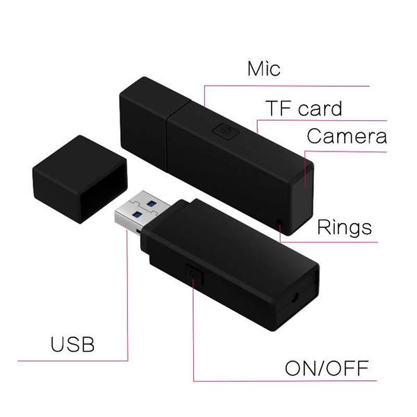 No Hole 1080P Usb Disk camera Full HD USB Flash Drive DVR mini camera U-Disk video Recoder
