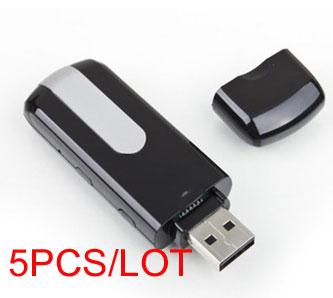 5PCS/LOT Mini DV Camera MINI DV U8 HD Mini USB Disk Camera DVR Motion Detect Camera Video Recorder Support 32GB