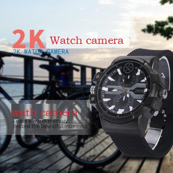 16GB 32GB 2K Watch Camera HD 1296P Waterproof WristWatch DVR Mini Watch Camera with Motion Detection voice video recorder