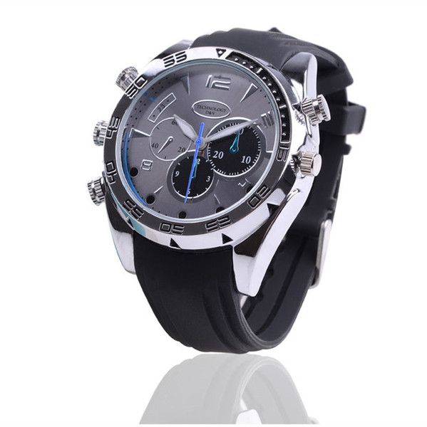 8GB HD 1080P Mini Waterproof Camcorders Mini Camera Watch Security DVR with Ir Night Vision Mini Wristwatch Cameras