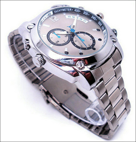 H2 32GB New infrared 1080p hd steal wrist watch camera dvr Night Vision Waterproof watch camera 1920*1080P H2