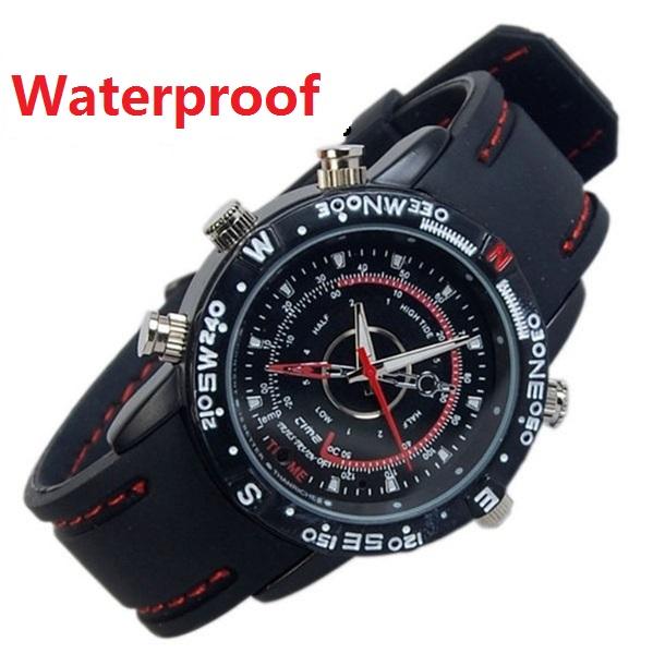 Waterproof Watch Camera 8GB 16GB 32GB 64GB HD Sports Wrist Watch DVR mini DV audio video recorder Security & surveillance