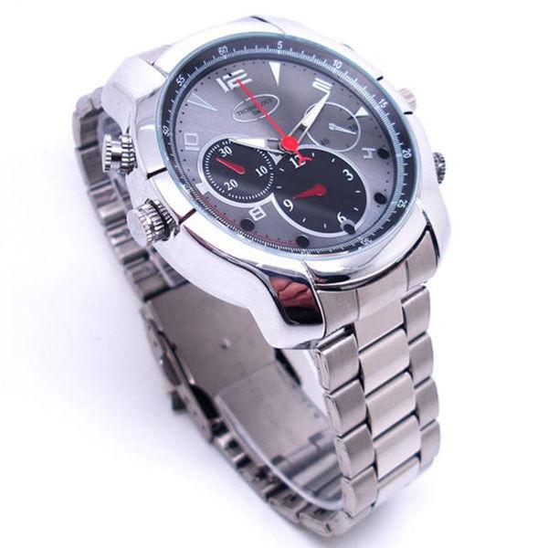 1080P watch DVR 8GB/16GB/32GB Night Vision waterproof stainless steel wrist Watch camera video recorder mini camcorder dropshipping