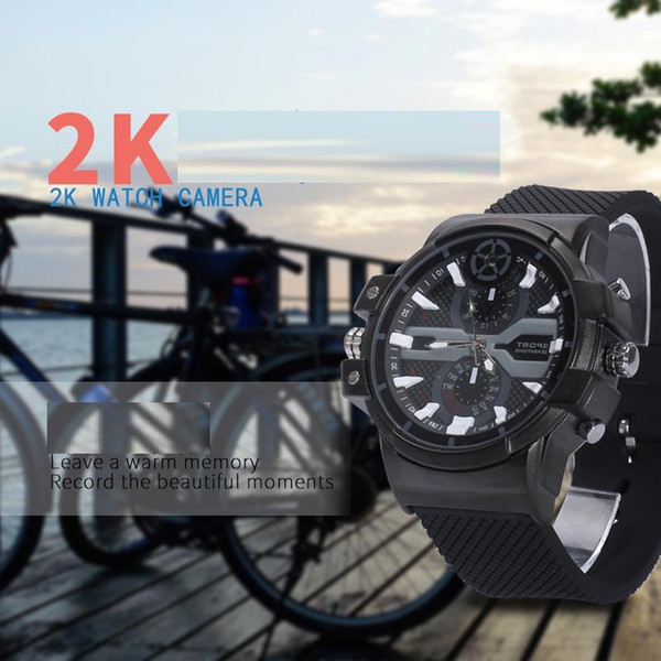 1296P Watch Camera 16GB Full HD 2K Mini DV Waterproof Wrist Watch DVR Motion Detection video recorder Mini watch DV