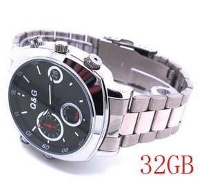 32GB Waterproof IR Watch Camera HD 1080P with Motion Detection Night Vision Camera With Retail Box Y6 watch camera